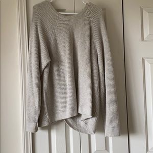 “Over sized” sweater